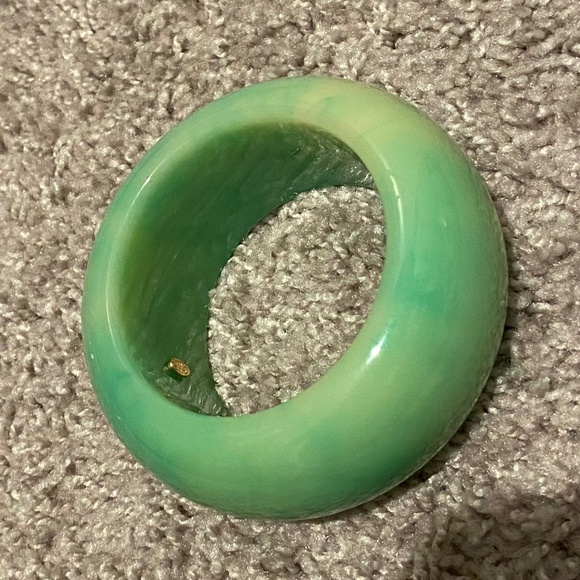 kenneth jay lane light ming bangle bracelet - Picture 3 of 7